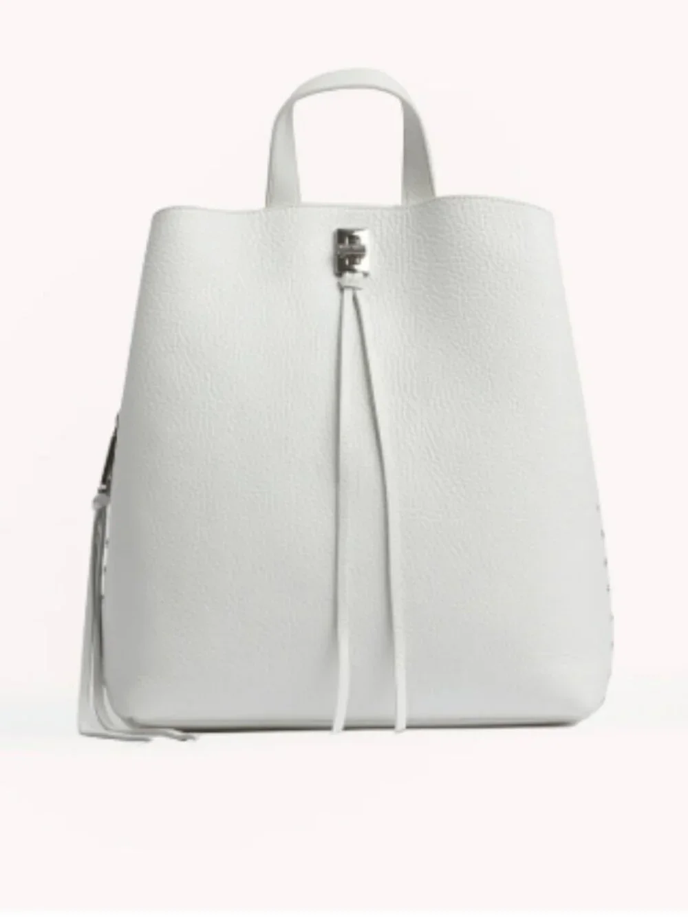 NWT Rebecca Minkoff Darren Leather Backpack White